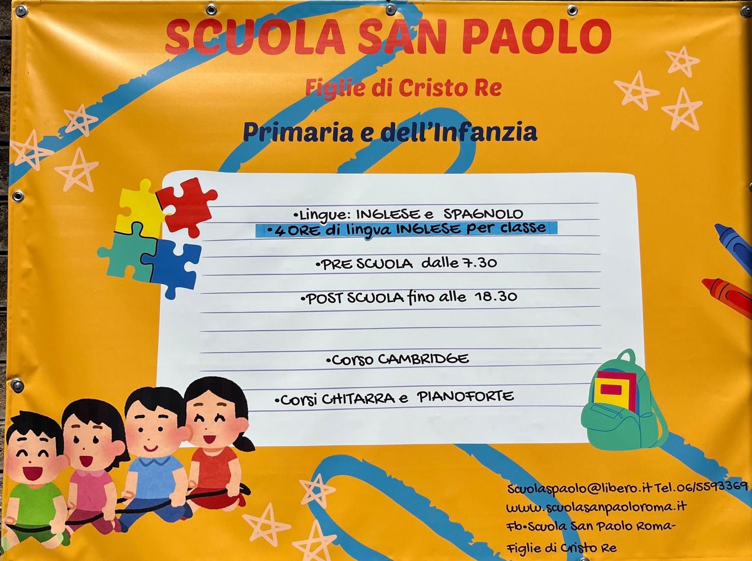 Info Scuola Primaria San Paolo Roma
